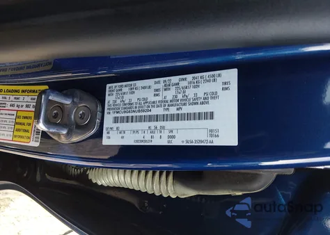 2022 Ford Escape Se from USA, damaged, VIN 1FMCU9G63NUB59204